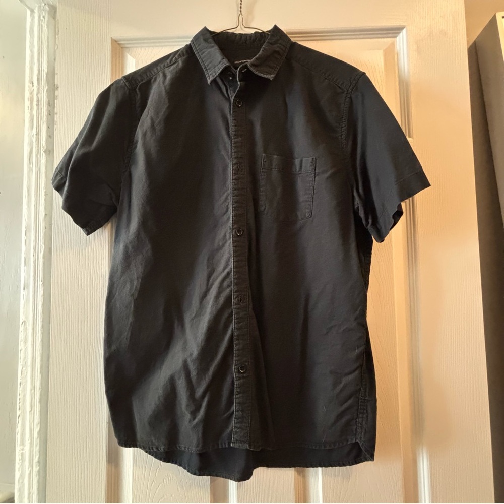 Urban Outfitters Black Casual Button Down Shirt